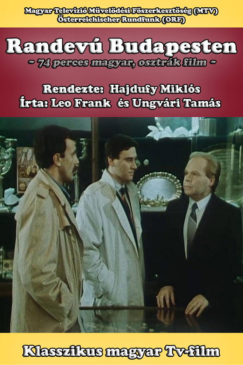 Movie poster for Randevú Budapesten (1989)