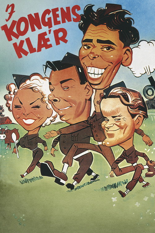 Movie poster for I kongens klæ'r (1954)