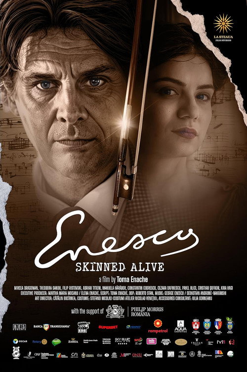 Movie poster for Enescu, Skinned Alive (2024)