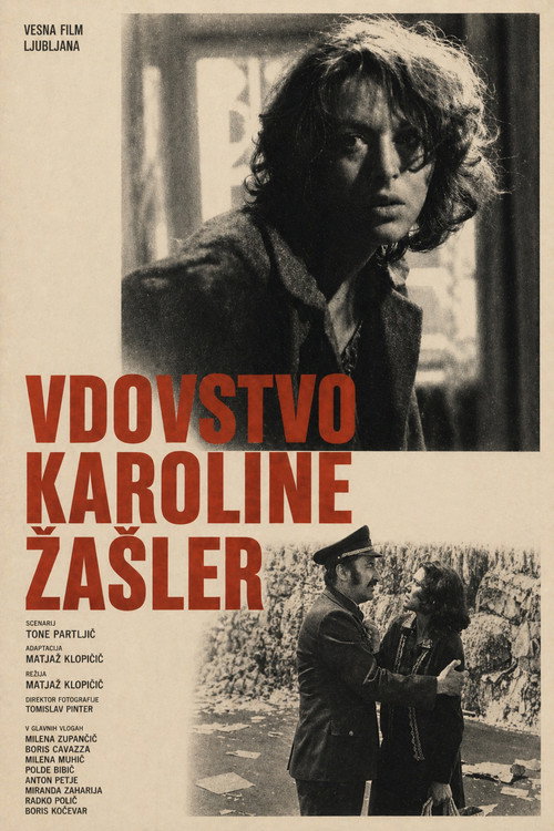 Movie poster for The Widowhood of Karolina Žašler (1976)