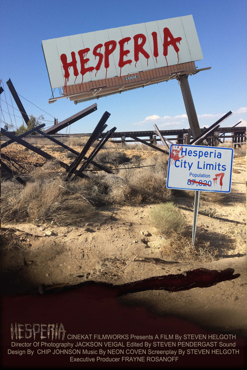 Movie poster for Hesperia (2019)