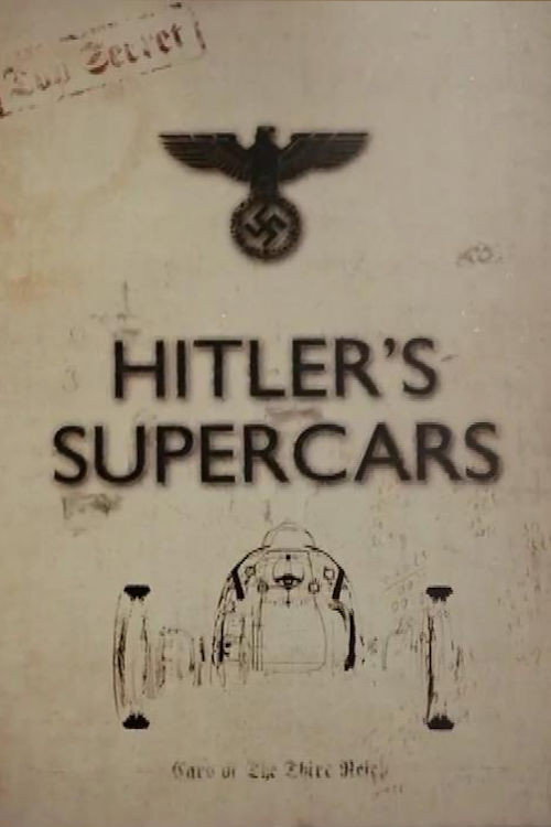 Movie poster for Hitler's Supercars (2020)