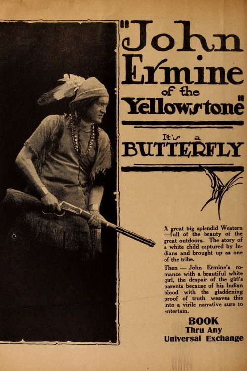Movie poster for John Ermine of the Yellowstone (1917)