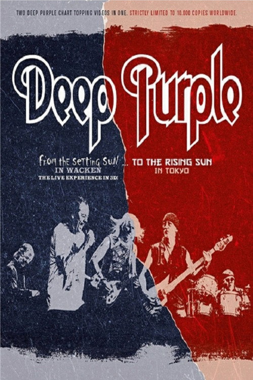 Movie poster for Deep Purple: From The Setting Sun To The Rising Sun Limited Edition (2017)
