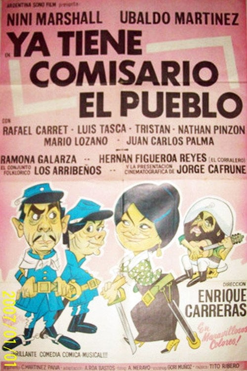 Movie poster for Ya tiene comisario el pueblo (1967)