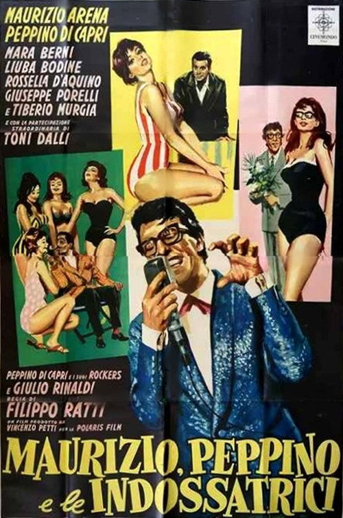 Movie poster for Maurizio, Peppino e le indossatrici (1961)
