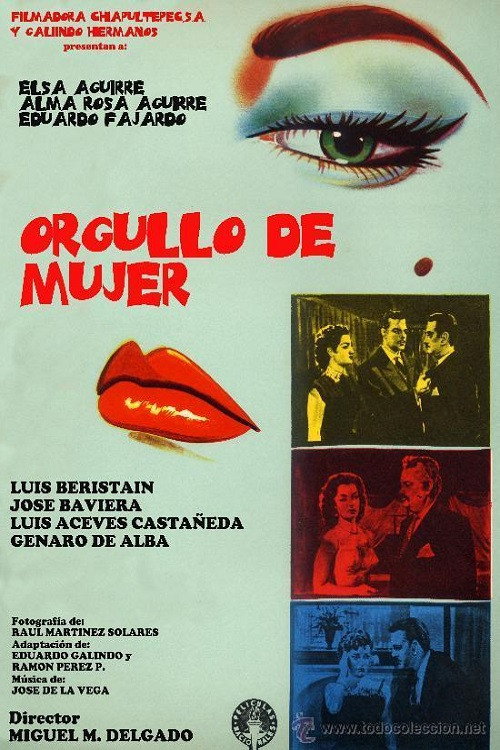 Movie poster for A Woman's Pride (1956)