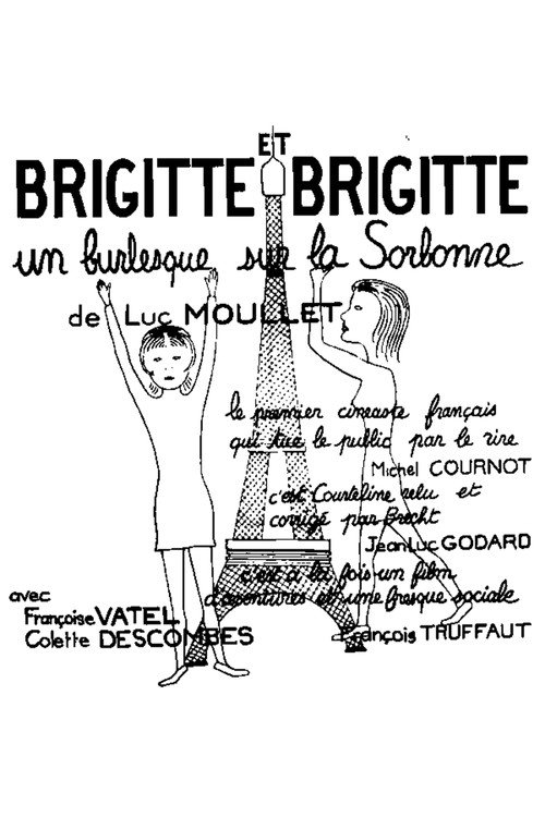 Movie poster for Brigitte and Brigitte (1966)
