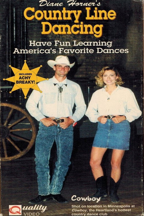 Movie poster for Diane Horner's Country Line Dancing (1992)