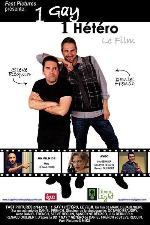 Movie poster for 1 Gay, 1 Hétéro - Le film (2012)