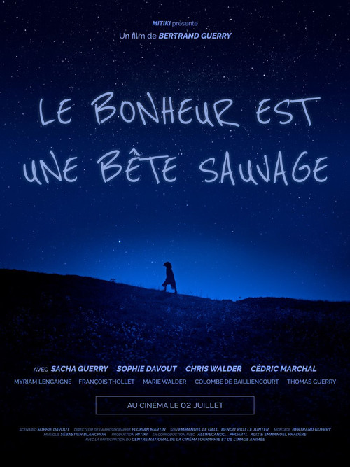 Movie poster for Le bonheur est une bête sauvage (2025)