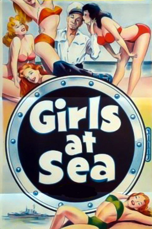 Movie poster for Girls at Sea (1958)