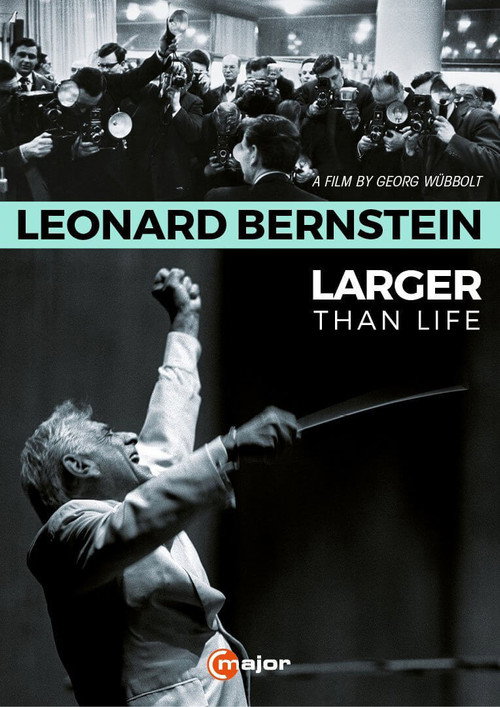 Movie poster for Leonard Bernstein: Larger Than Life (2016)