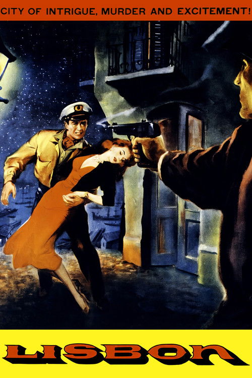 Movie poster for Lisbon (1956)