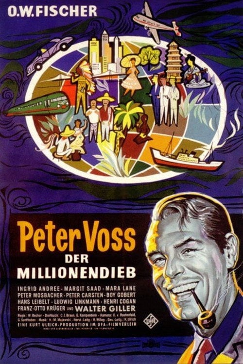 Movie poster for Peter Voss, der Millionendieb (1958)