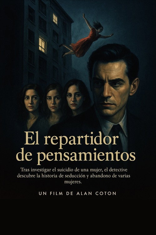 Movie poster for El repartidor de pensamientos (1996)