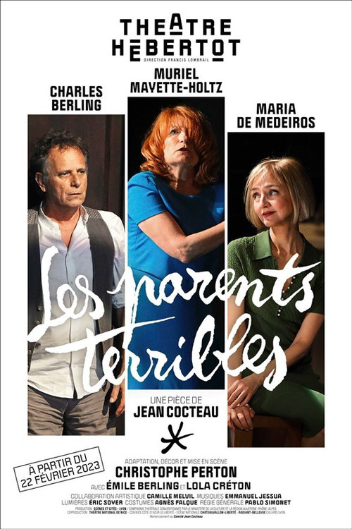Movie poster for Les parents terribles (2022)