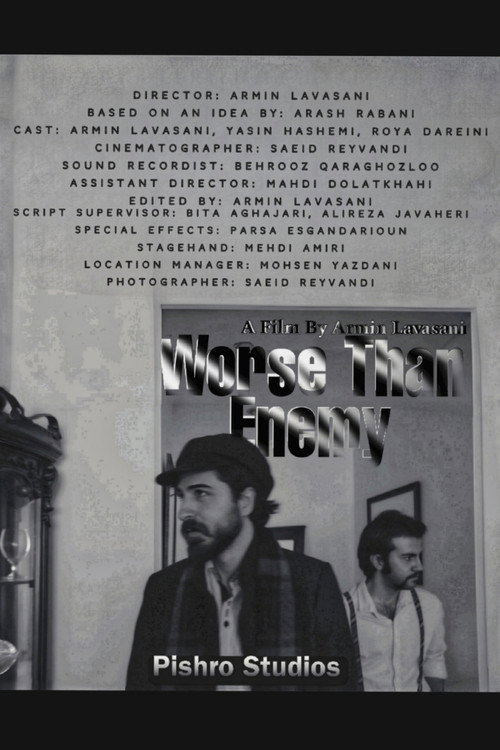 Movie poster for Worse Than Enemy (2025)