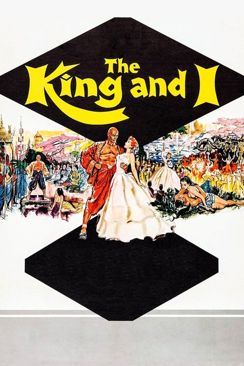 Movie poster for The King and I (1956)