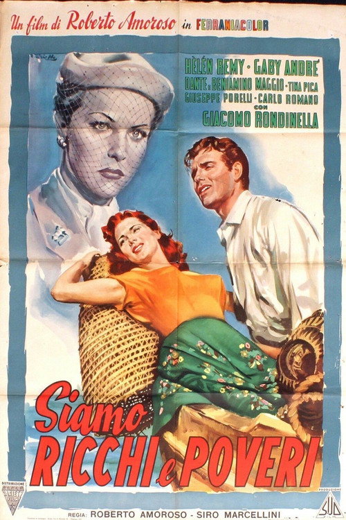 Movie poster for Siamo ricchi e poveri (1954)