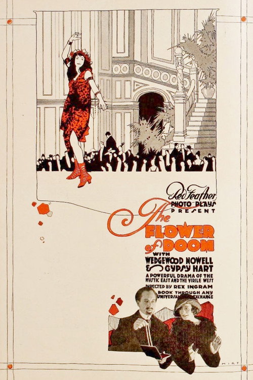 Movie poster for The Flower of Doom (1917)