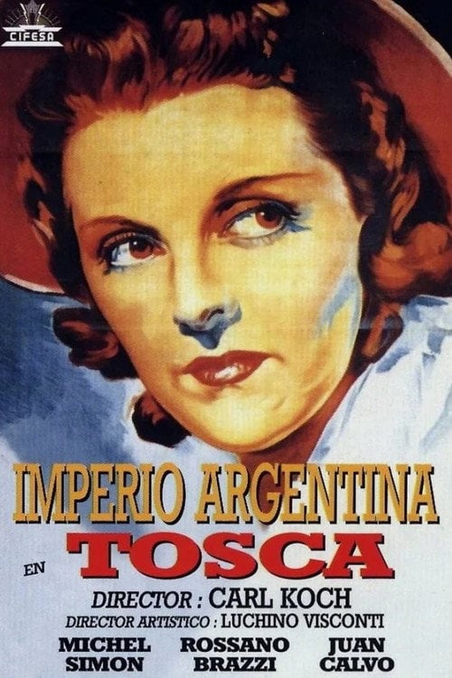 Movie poster for Tosca (1941)
