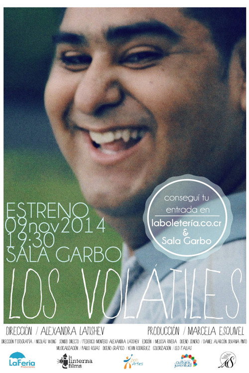 Movie poster for Los volátiles (2014)