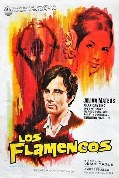 Movie poster for Los flamencos (1968)