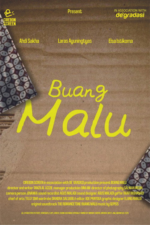Movie poster for Buang Malu
