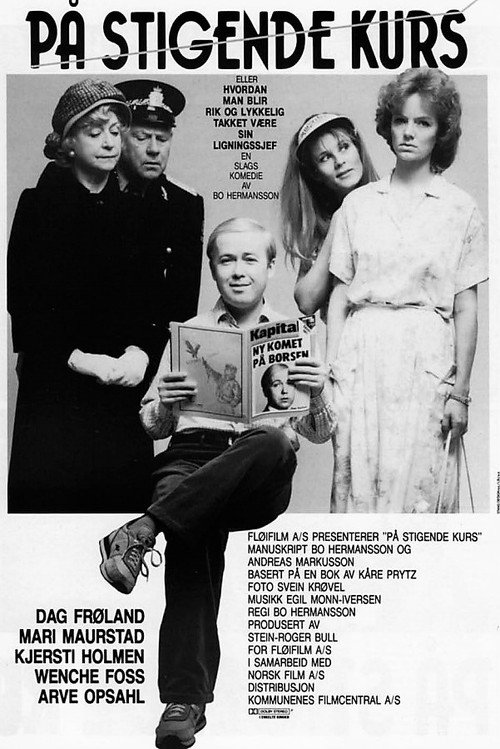 Movie poster for På stigende kurs (1987)