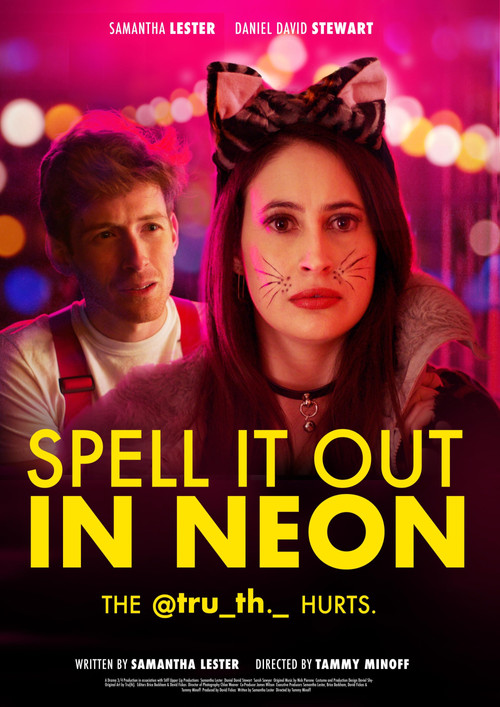 Movie poster for Spell It Out in Neon (2021)