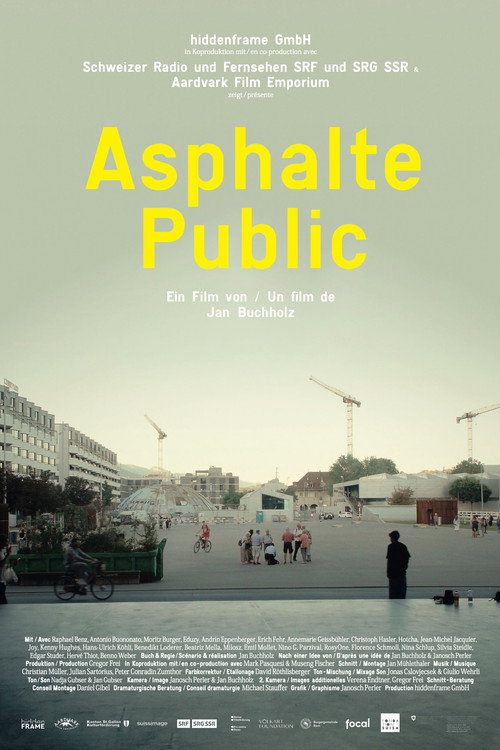 Movie poster for Asphalte Public (2025)