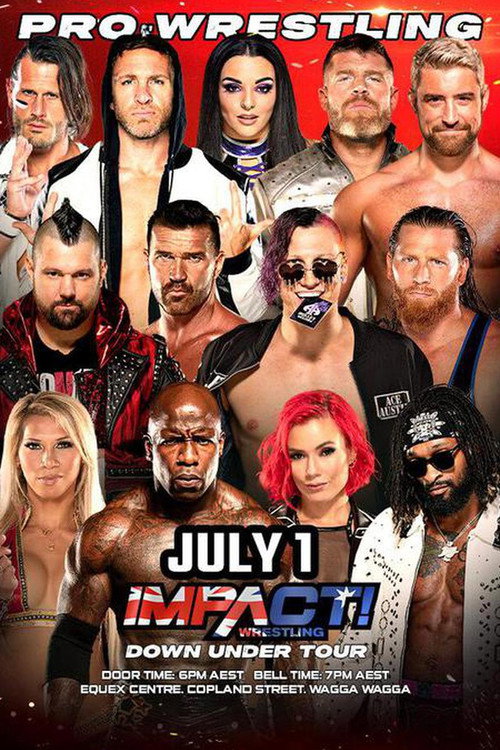 Movie poster for IMPACT Wrestling: Down Under Tour - Day 2 (2023)