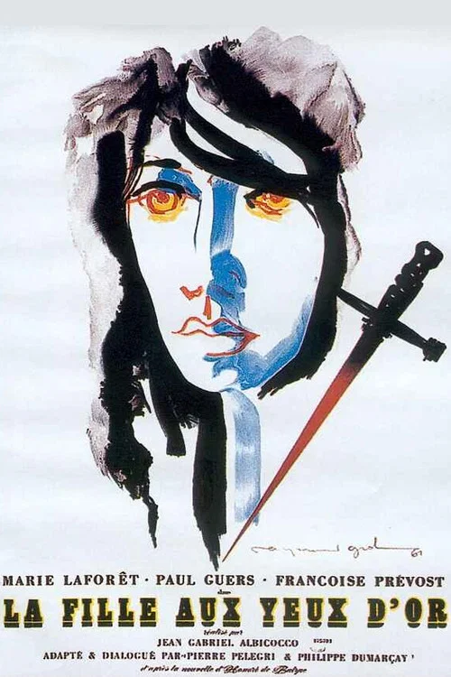 Movie poster for The Girl with the Golden Eyes (1961)