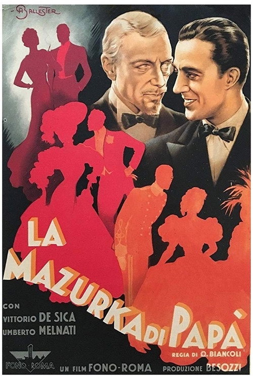 Movie poster for La mazurka di papà (1938)