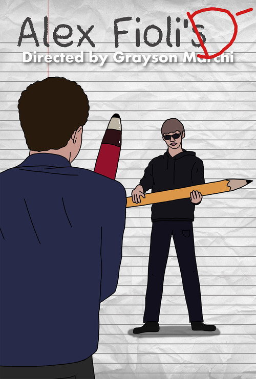 Movie poster for Alex Fioli's D- (2024)
