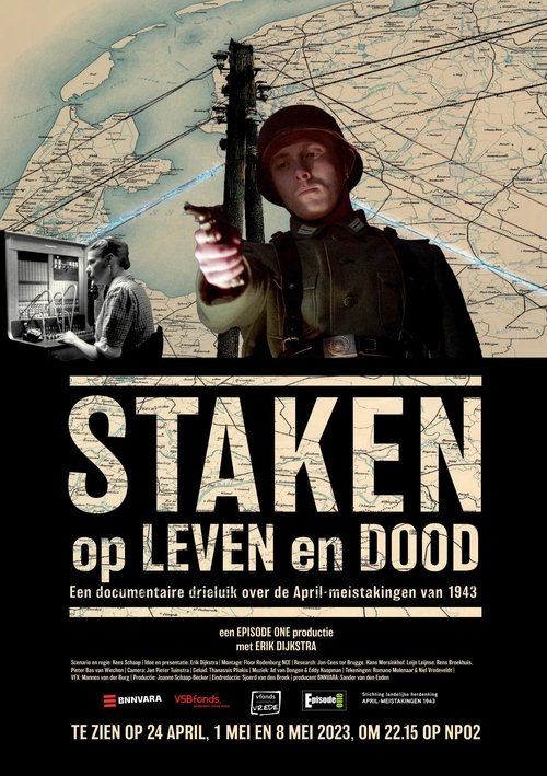Series poster for Staken op leven en dood (2023)