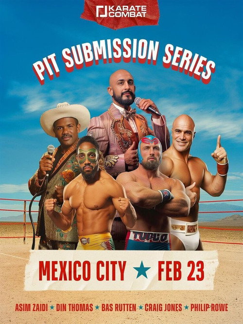 Movie poster for Karate Combat 44: Perez vs. Chelmiah (2024)