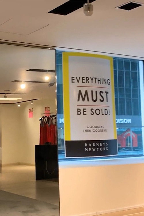 Movie poster for Barneys New York (2020)