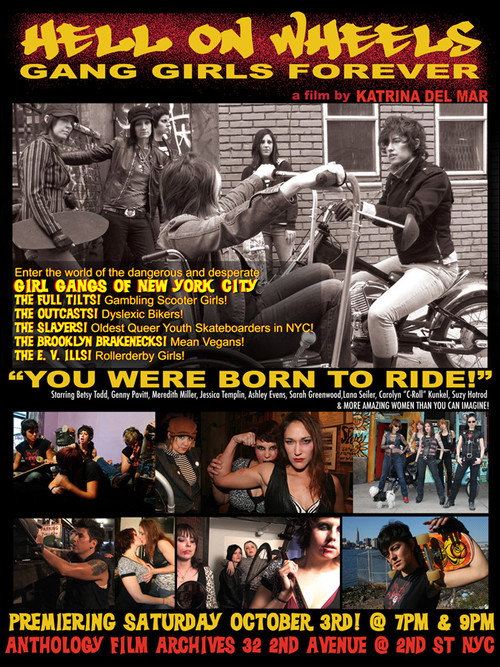 Movie poster for Hell on Wheels: Gang Girls Forever (2012)