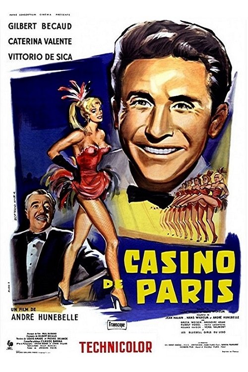 Movie poster for Paris Casino (1957)