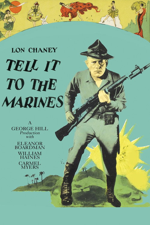 Movie poster for Tell It to the Marines (1926)
