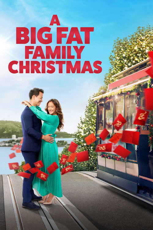 Movie poster for A Big Fat Family Christmas (2022)