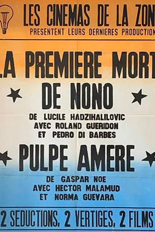 Movie poster for La Première Mort de Nono (1987)