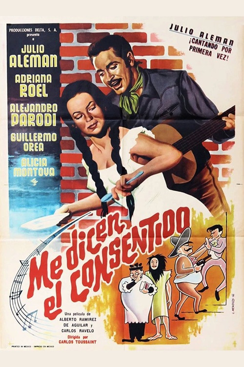 Movie poster for Me dicen el consentido (1962)