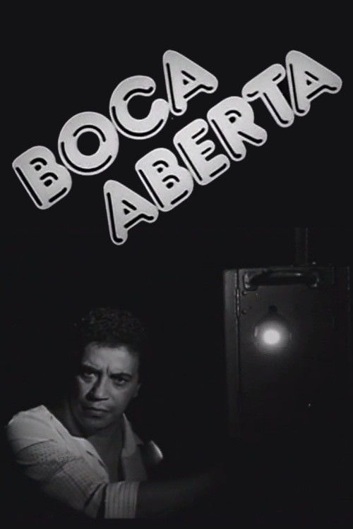 Movie poster for Boca Aberta (1985)