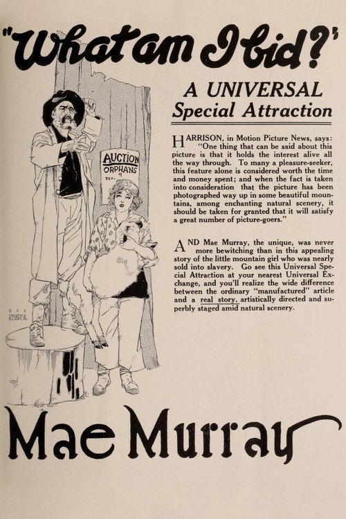 Movie poster for What Am I Bid? (1919)