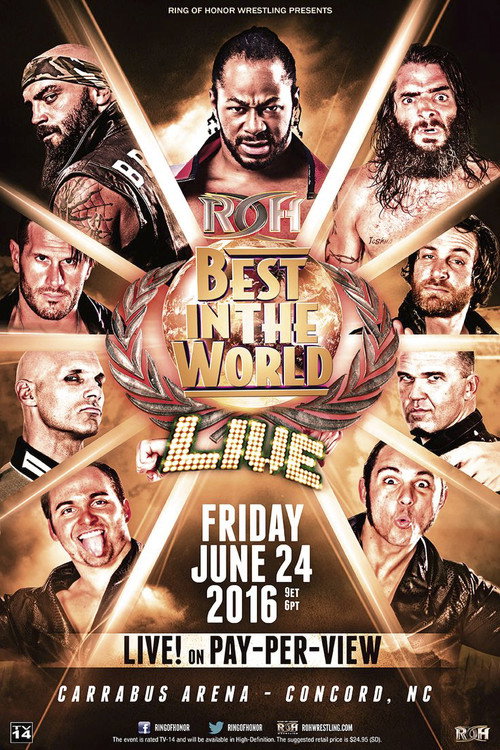 Movie poster for ROH: Best In The World (2016)