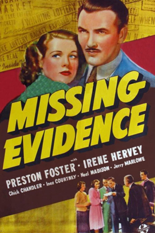 Movie poster for Missing Evidence (1939)