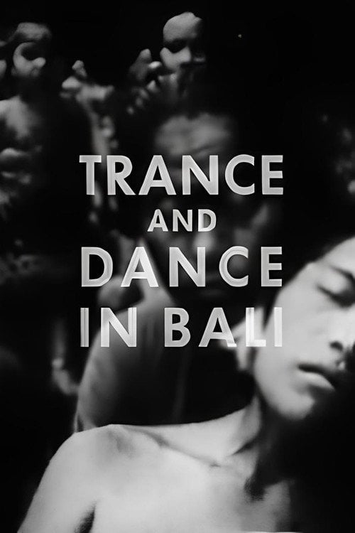 Movie poster for Trance and Dance in Bali (1952)